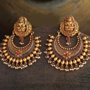 Antique Chandbali Earrings