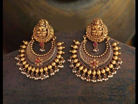 Antique Chandbali Earrings