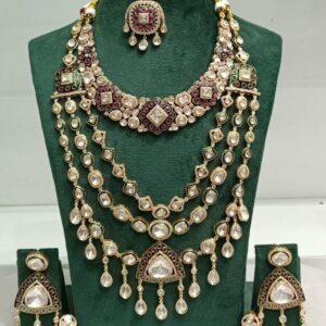 American Diamond Necklace Set
