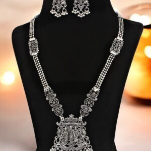 Oxidised Tribal Choker